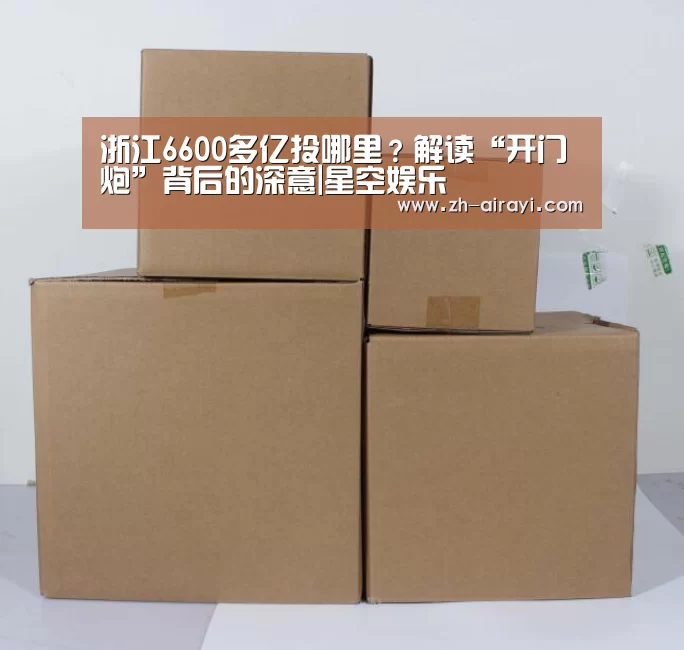 浙江6600多亿投哪里?解读“开门炮”背后的深意|星空娱乐(图2) 星空娱乐